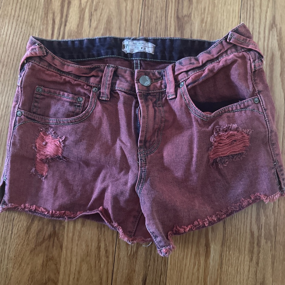 Free People size 25 Jean Shorts